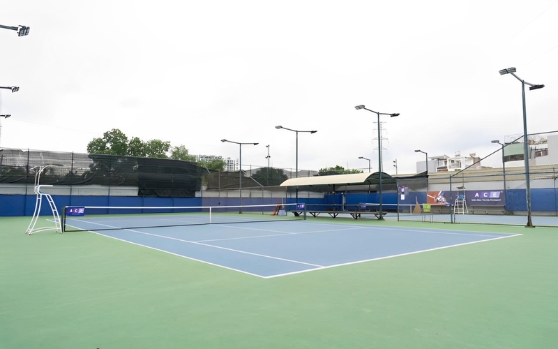 Sân Tennis Làng Ẩm Thực Sinh Thái Đông Sài Gòn